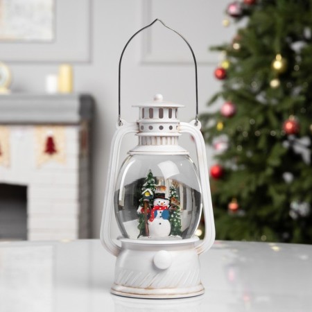 LED figure “Snowman”, 20.8x11.9x9.7 cm, music, aah3, USB, glow warm white-1