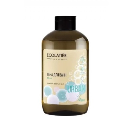 Bath foam Ecolatier Urban "Amaranth & White Tea", 600 ml