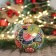 A set of 2 Christmas balls 100 mm "Inspiration"
