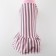 Dress for dogs Culinary, L (DS 32, Osh 38-42, OG 44-48), pink with gray stripes