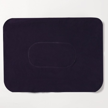 Inflatable pillow, 37 × 28 × 15 cm, blue/gray color-4