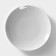 Porcelain plate "Universal", D = 17.5 cm, white