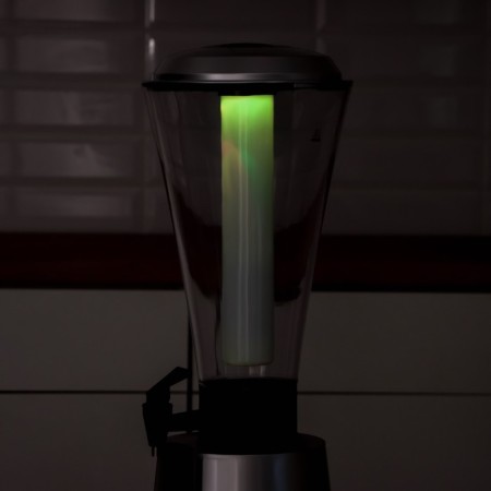 Pivnoye Tower "Metallic", 3 l, backlight flashes, 2 batteries, silver color-8