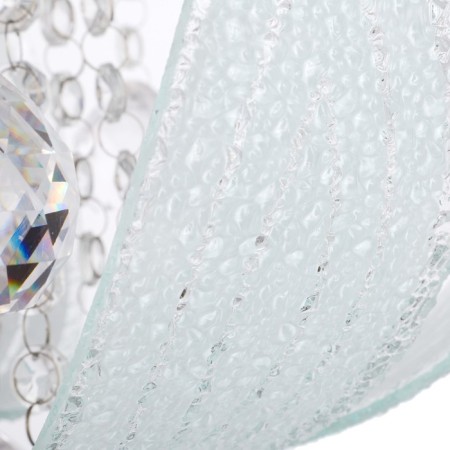 Люстра с ПДУ "Лелия" 3х40Вт E27+RGB хром 30х30х24 см BayerLux-7