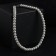 Pearl beads "Bride" ball No. 8, white color, l = 40 cm