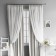 Set of curtains "Milli", size 2x140x270 cm, color gray color
