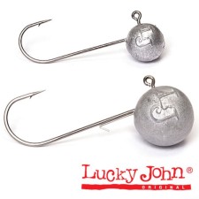 Джиг-головка Lucky John MJ ROUND HEAD, 3 г, крючок № 001