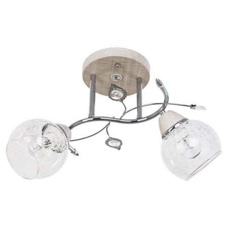 Lamp Ceiling Economy light 2319LM/2, 2x40W, E27, 28x43.6x34 cm, beige color