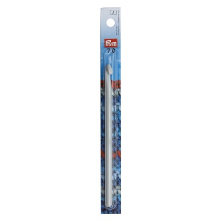Knitting hook, plastic, 7 mmx14 cm,