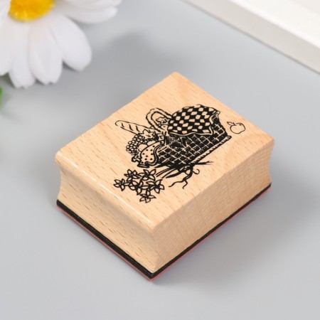 Printing tree "Basket for picnic" 5x4x2.5 cm-1