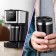 Coffee machine KitFort KT-7217, capsule, 900 watts, 1.25 l, black-silver