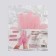 Silicone gloves for cosmetic procedures, reusable, 20 cm, universal size, pink color