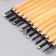 A set of knives with a wooden handle 12 pcs 20x17 cm