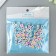 Beads for creativity plastic "Distance on the cube" White set 20 grams 0.7x0.7 cm