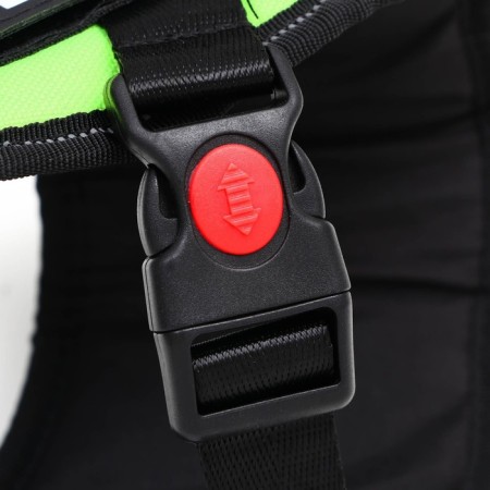C9 sloping is soft reflective, size S, OG 45-55 cm, weight 5-12.5 kg, green-4