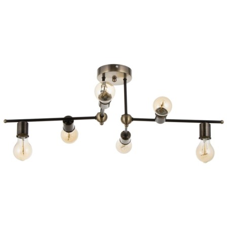 Chandelier 2250/6 E27 40W Black-Bronze 70x40x24 cm Bayerlux