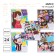 Notebook in a line of 24 sheets, 5 types of mix, cover coated cardboard, gravity farz