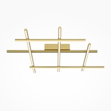 Светильник потолочный Maytoni MOD278CL-L50G3K, LED, 50Вт, 85х60х13 см, 2250Лм, цвет золото