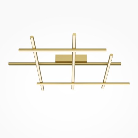 Ceiling light MayToni Mod278CL-L50G3K, LED, 50W, 85x60x13 cm, 2250lm, color gold