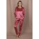 Female trousers, size 46, red color