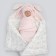 Set for discharge Winter Kinderlitto "Rabbit", 6 items, height 56-62 cm, pink color