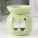 Aroma lamp ceramics "butterfly" green 7.2x7.2x8.9 cm