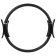 Pilates ring, 37 cm, black color