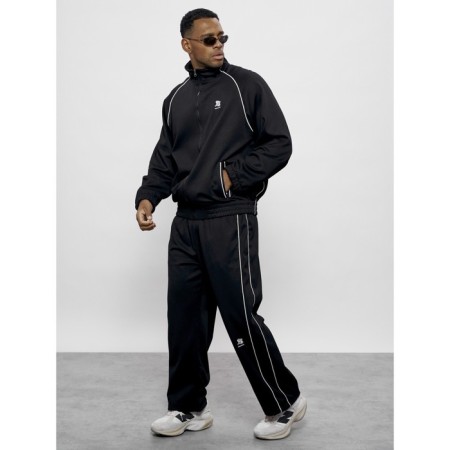Sports suit men's, size 48, black color-23