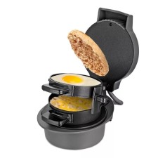 Sandwichmaker KitFort KT-3694, 700 W, D = 10.5 cm, cord 1 m, black