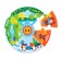Soft puzzle for kids "Pyramid: Study the Seasons", 9 details, Kroshka I