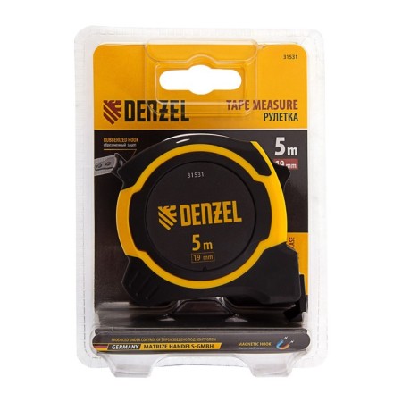 Denzel roulette, 5 m x 19 mm, magnetic hook, two -component case-6