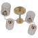 Tristessa 3132-304 4he27 40W chandelier