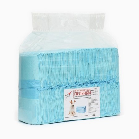 The diapers absorbing "my choice" cellulose, 60 x 40 cm, set 100 pcs-1
