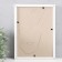 Photo frame MDF 15x21 cm, No. 5 "Simple", white (plastic screen)
