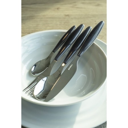 A set of Guzzini Cutlery Feeling cutlery, 24 objects, gray color-1