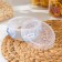 Food container Ricco, 300 ml, d = 12 cm, h = 5 cm, round, transparent, blue color