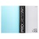 A4 notebook, 48 sheets, in a cage, progressive, plastic cover, block 65 g/m2, turquoise