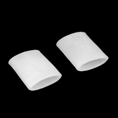 Backet for thumbs, silicone, 3 × 3 × 1.5 cm, steam, white color-2
