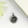 Decor for creativity Metal "Button" silver 1.3x1.3 cm
