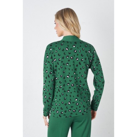 Female set: cardigan and trousers, size 52-3