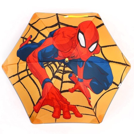 Children's umbrella. Spider, orange, 6 spokes d = 90 cm-12