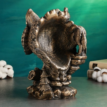 Figure "Wolf" 24x22x33cm, bronze-3