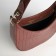 Women's bag Textura, baguette, small size, brown color