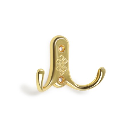 Furniture tundra hook TKD024 Light, two -rod, gold