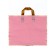 Pack with a loop handle pink 40 x 31 x 8 cm 80 μm