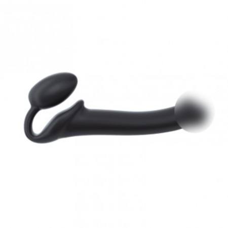 Strapon Strap-on-Me Semi-Raalistic bearing, Black M, 18 cm