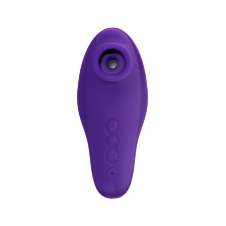 Cliter stimulator - Jos swizzy nozzle, silicone, purple color, 12 cm-1
