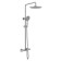 The shower system Vincea Esse VSFS-1E1TCH, thermostat, tropical shower, shower, chromium