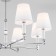 Ceiling Lamp EUROSVET CONSO 60145/8, E14, 8x40W, 900x900x550 mm, chromium color