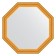 Mirror in the baguette frame, aged gold 67 mm, 72.6x72.6 cm